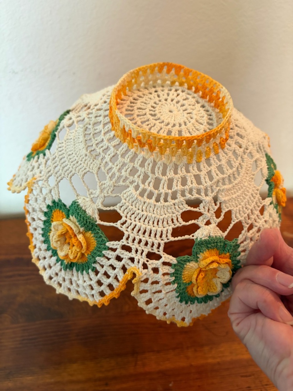 Vintage Doily Bowl